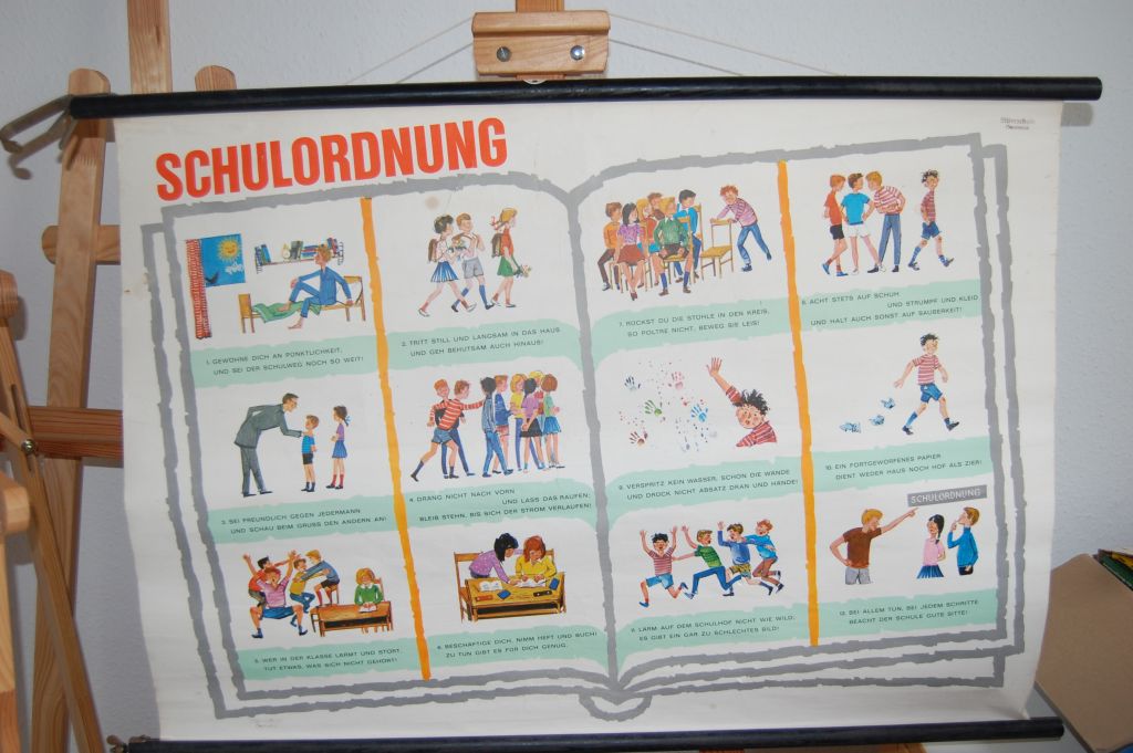wandbild-schulordnung
